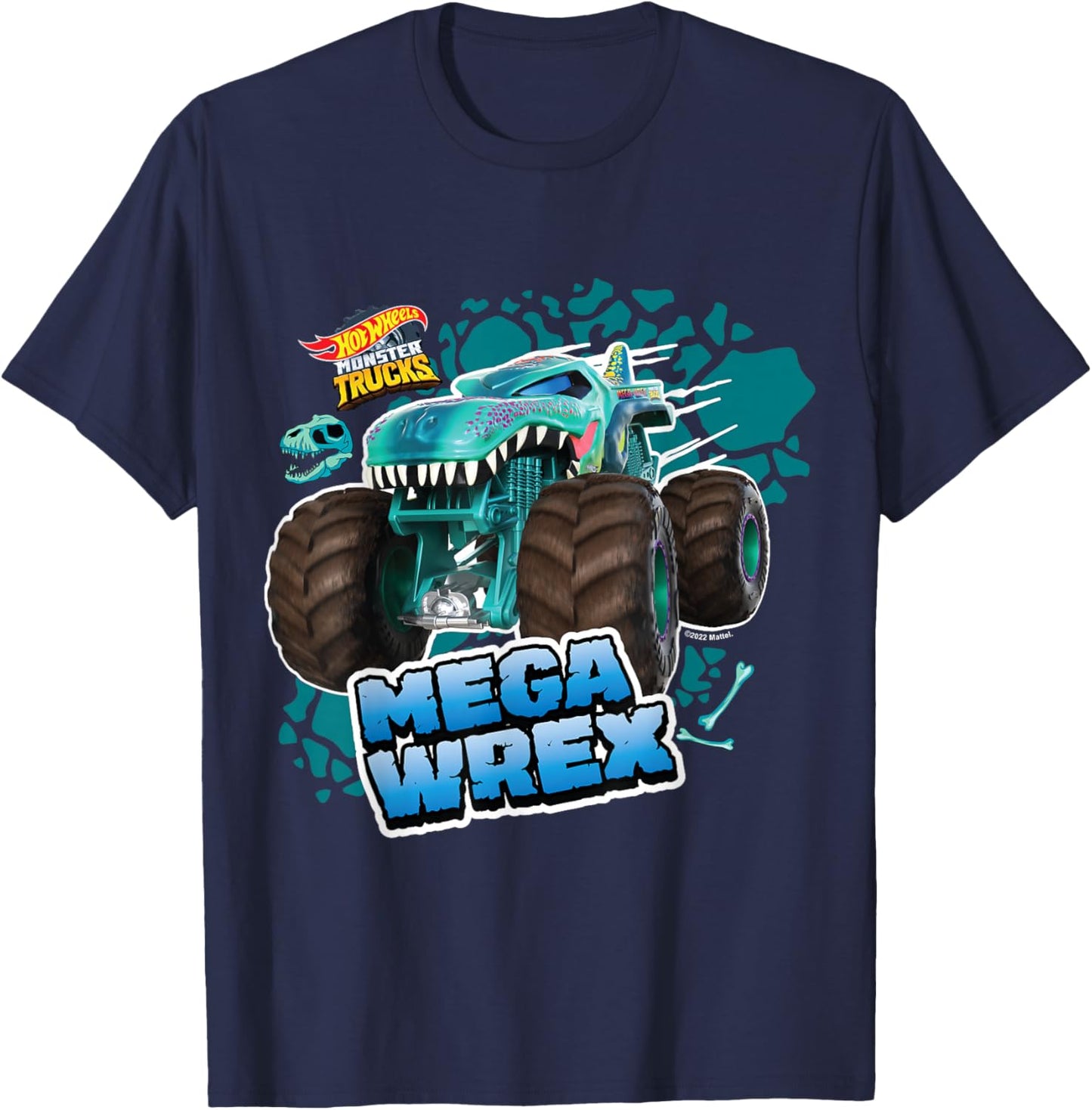 Hot Wheels - Mega Wrex , black T-Shirt - T-Shirt | Navy