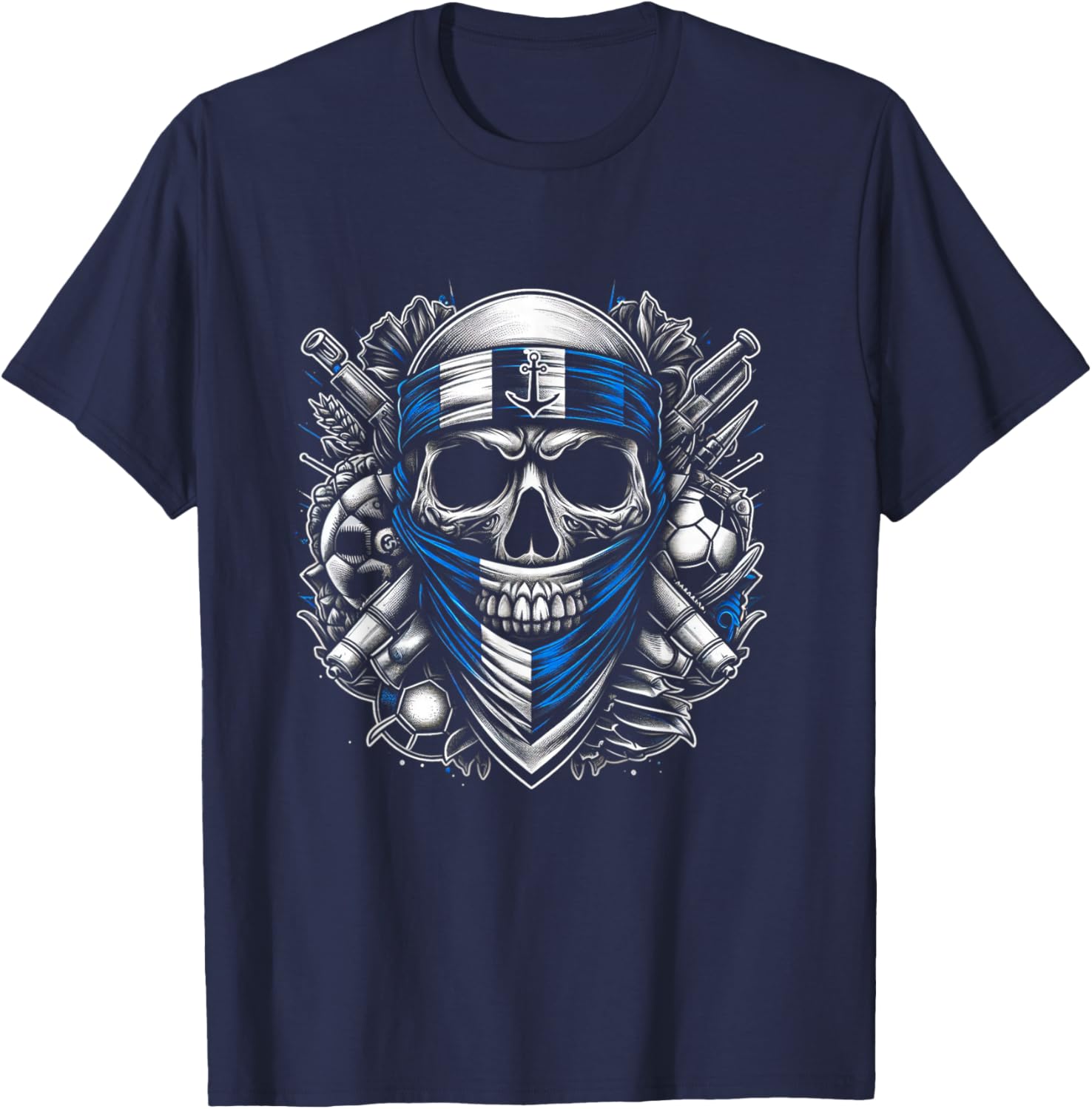 Hamburg North German Low German Moin Hamburch Souvenir , black T-Shirt - T-Shirt | Navy