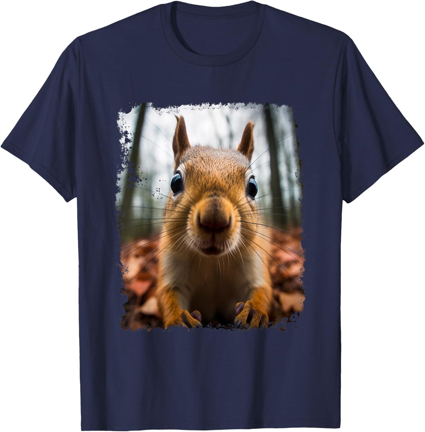 A Squirrel T-Shirt - T-Shirt | Navy