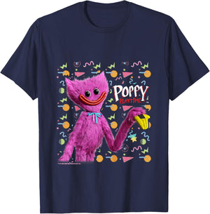 Enfant Poppy Playtime Kissy Missy Smile pour Enfants T-Shirt - T-Shirt | Navy