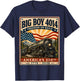 250th Anniversary USA Big Boy 4014 Train Vintage US Flag T-Shirt - T-Shirt | Navy