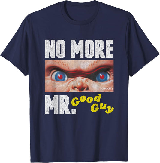Chucky No More Mr. Good Guy T-Shirt - T-Shirt | Navy