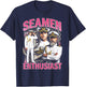 Seaman Cringe Embarrassing Funny Meme Adult Humor Unwearable T-Shirt - T-Shirt | Navy