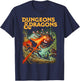 Dungeons & Dragons Strike the Beholder , black T-Shirt - T-Shirt | Navy