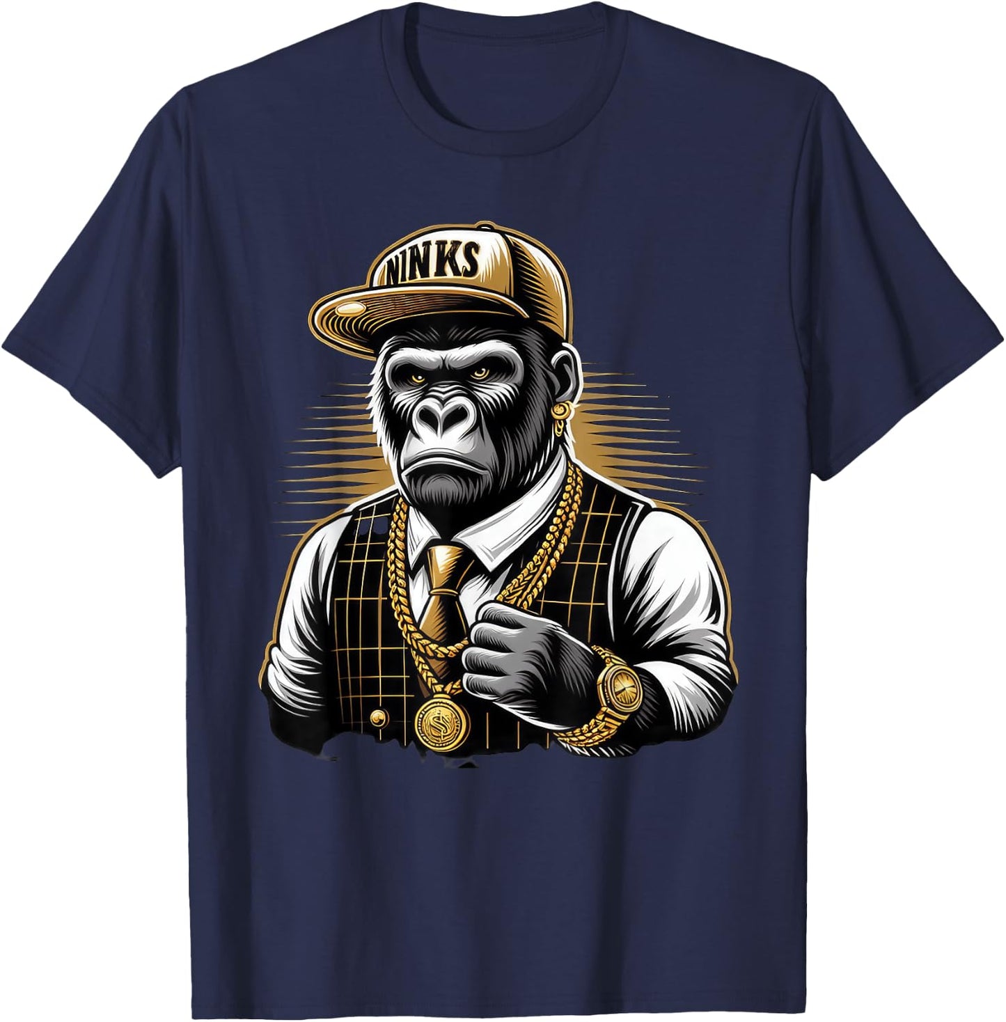 Hip Hop Kostüm Junge , black, S T-Shirt - T-Shirt | Navy