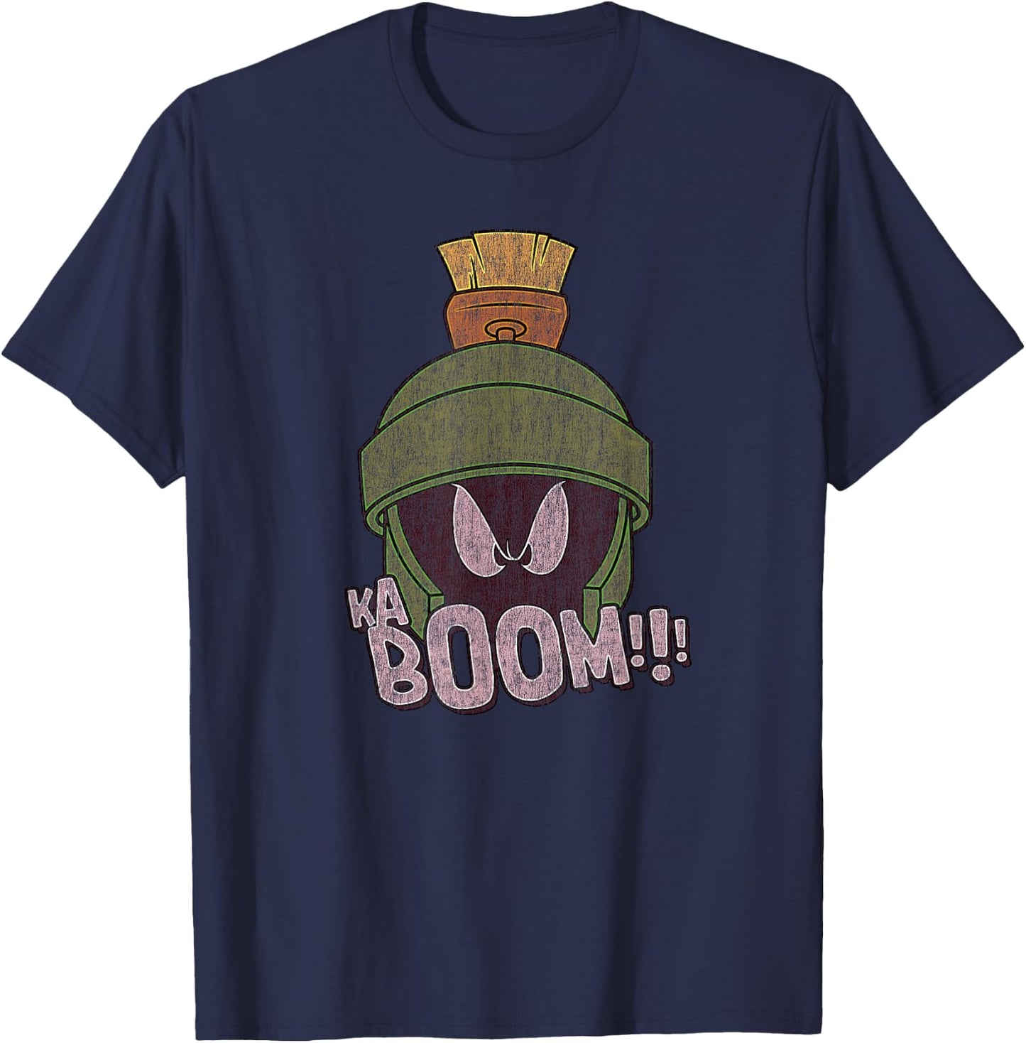 Popfunk Looney Tunes Marvin the Martian Kaboom T-Shirt - T-Shirt | Navy