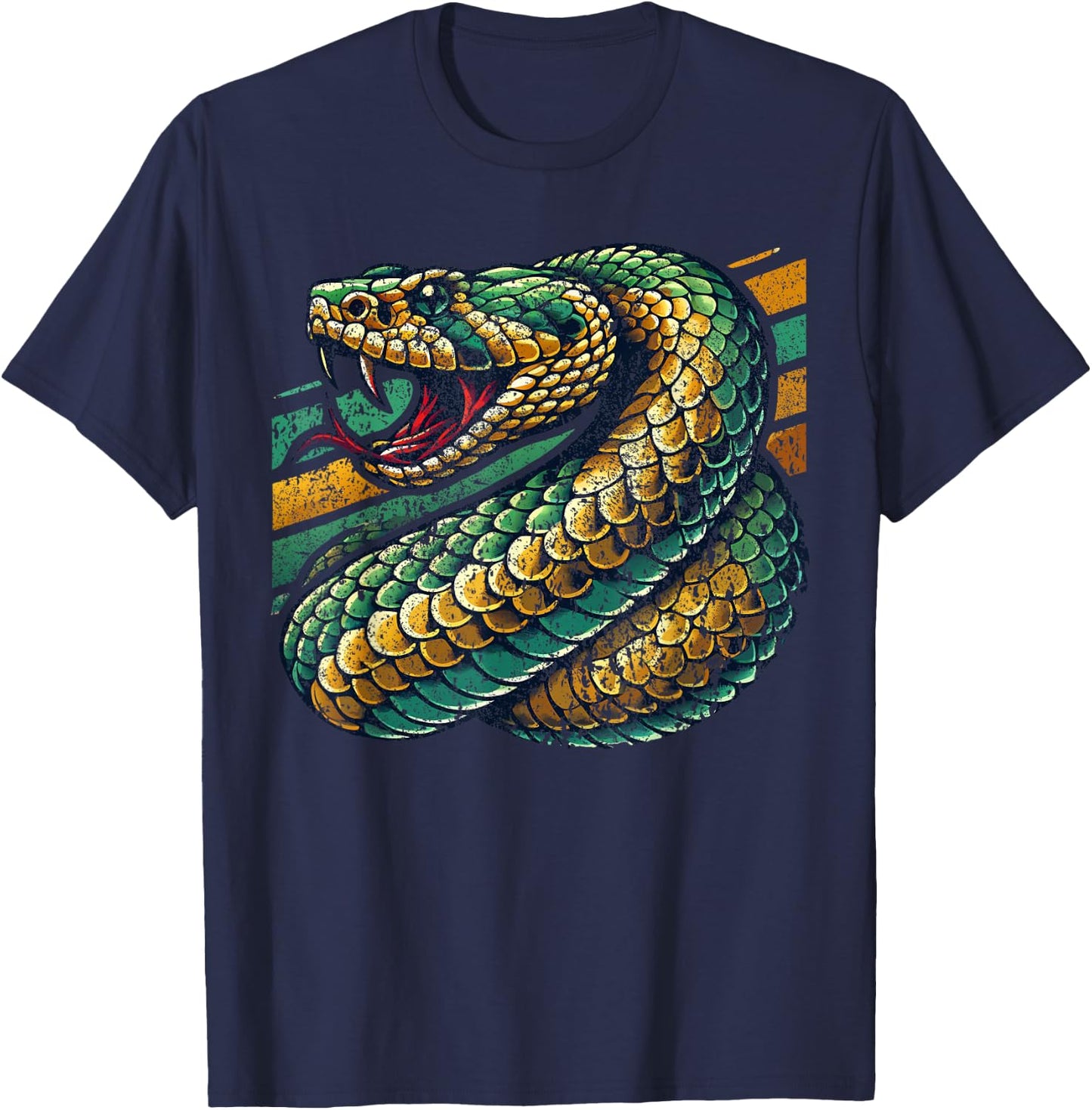Snake T-Shirt - T-Shirt | Navy