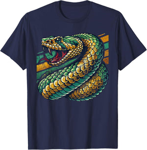 Snake T-Shirt - T-Shirt | Navy