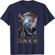Dungeons & Dragons Baldur's Gate III Gale Weave Wizard T-Shirt - T-Shirt | Navy