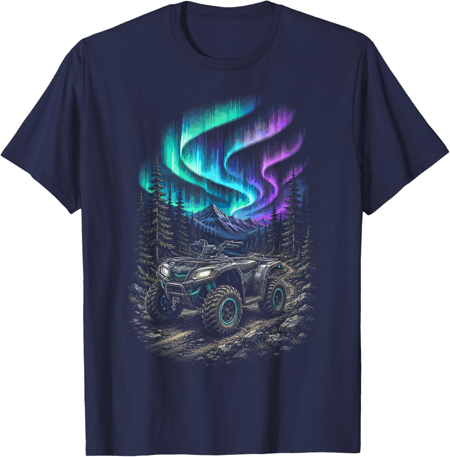 ATV Quad ATVs T-Shirt - T-Shirt | Navy