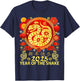 Year Of The Snake 2025 The Snake Zodiac Chinese New Year T-Shirt - T-Shirt | Navy