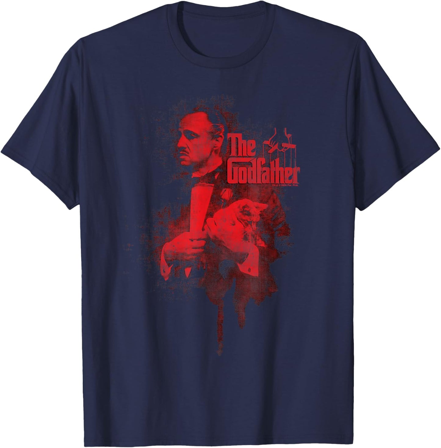 Godfather Don Drip T-Shirt - T-Shirt | Navy