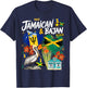 Jamaican Barbados Idea for Kids Bajan Jamaica Flag Themed T-Shirt - T-Shirt | Navy