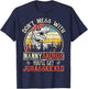 Don't Mess With Nannysaurus You'll Get Jurasskicked Nanny T-Shirt - T-Shirt | Navy