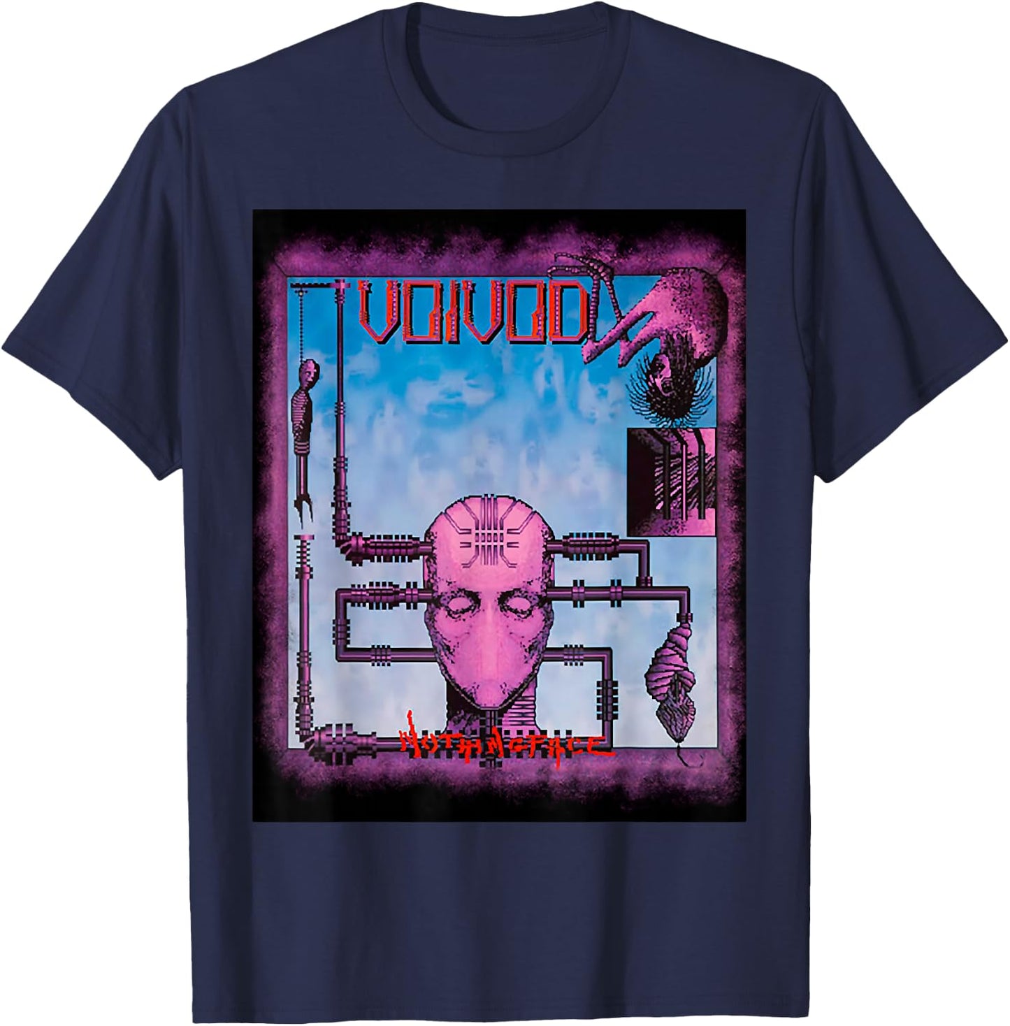 Gesicht Woiwod T-Shirt - T-Shirt | Navy