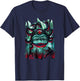 Dungeons & Dragons Wizards of the Coast Painted Beholder T-Shirt - T-Shirt | Navy