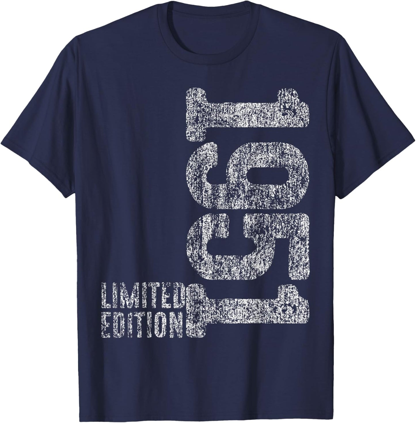 75. Geburtstag Mann Frau 75 Jahre 1951 Deko Geschenk Lustig T-Shirt - T-Shirt | Navy