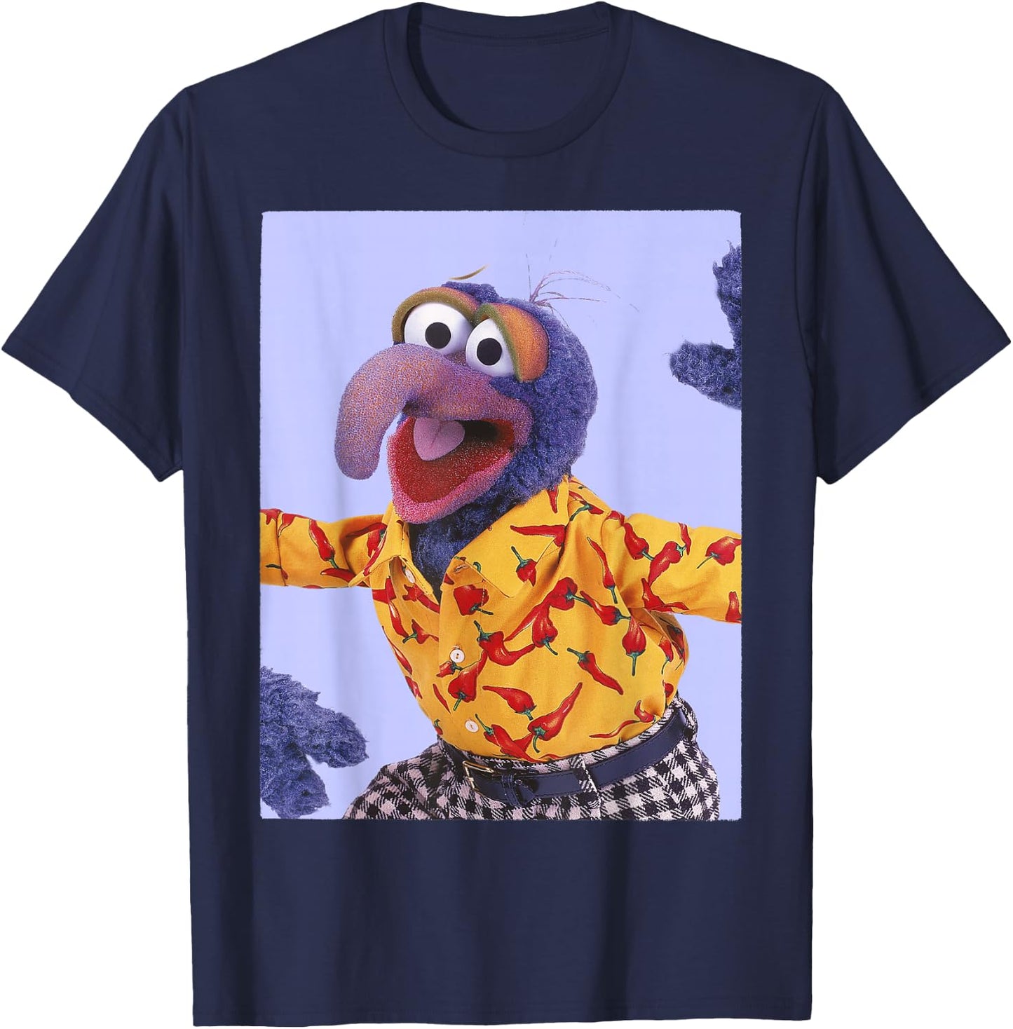 Disney The Muppets Gonzo Portrait Small T-Shirt - T-Shirt | Navy