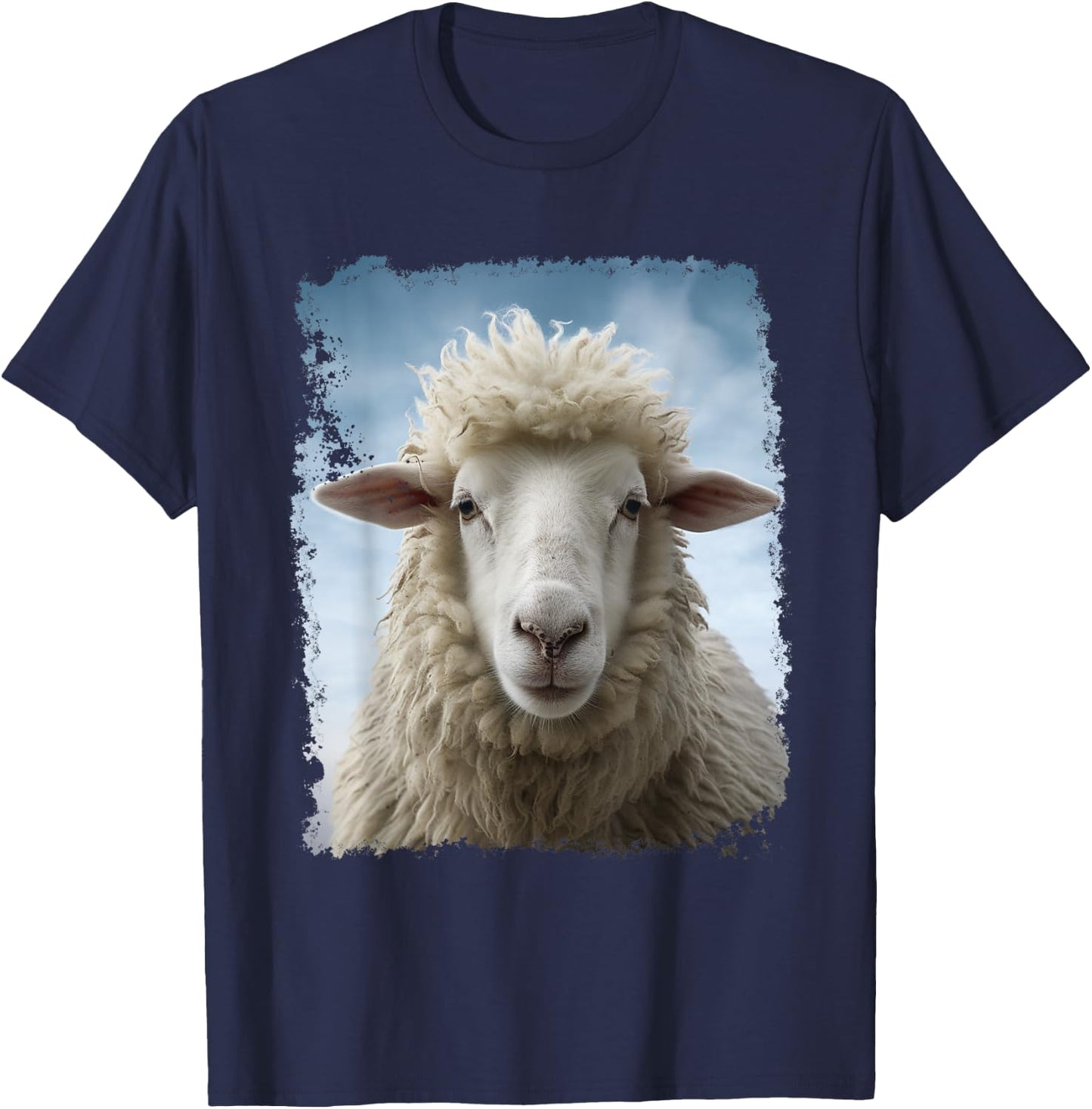 White Sheep T-Shirt - T-Shirt | Navy