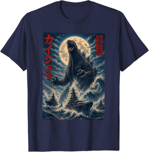 Kaiju T-Shirt - T-Shirt | Navy