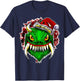 Funny Christmas Hodag Holiday Cryptid Monster Cryptozoology T-Shirt - T-Shirt | Navy