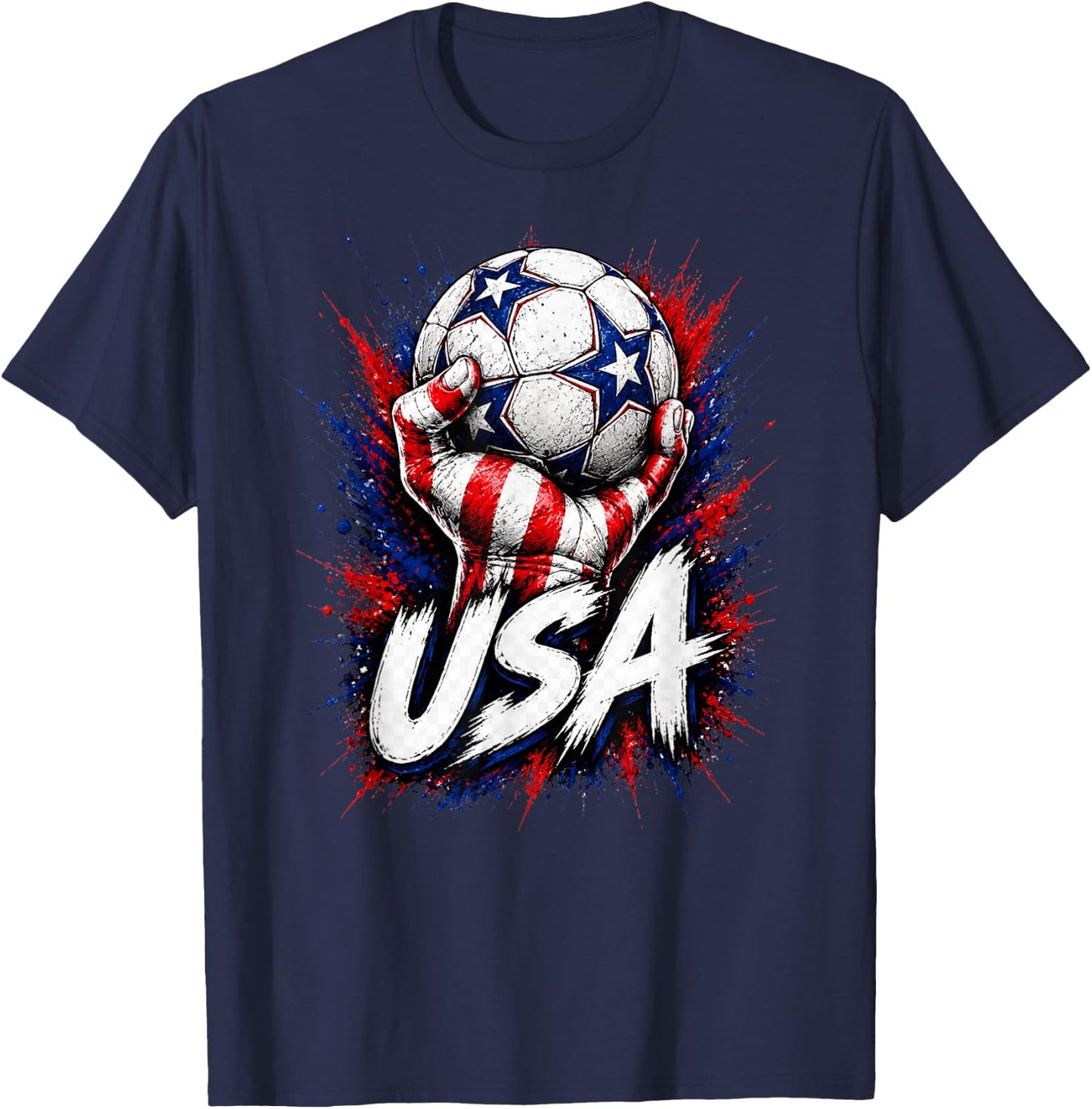 Patriotic Graphic Apparel T-Shirt - T-Shirt | Navy