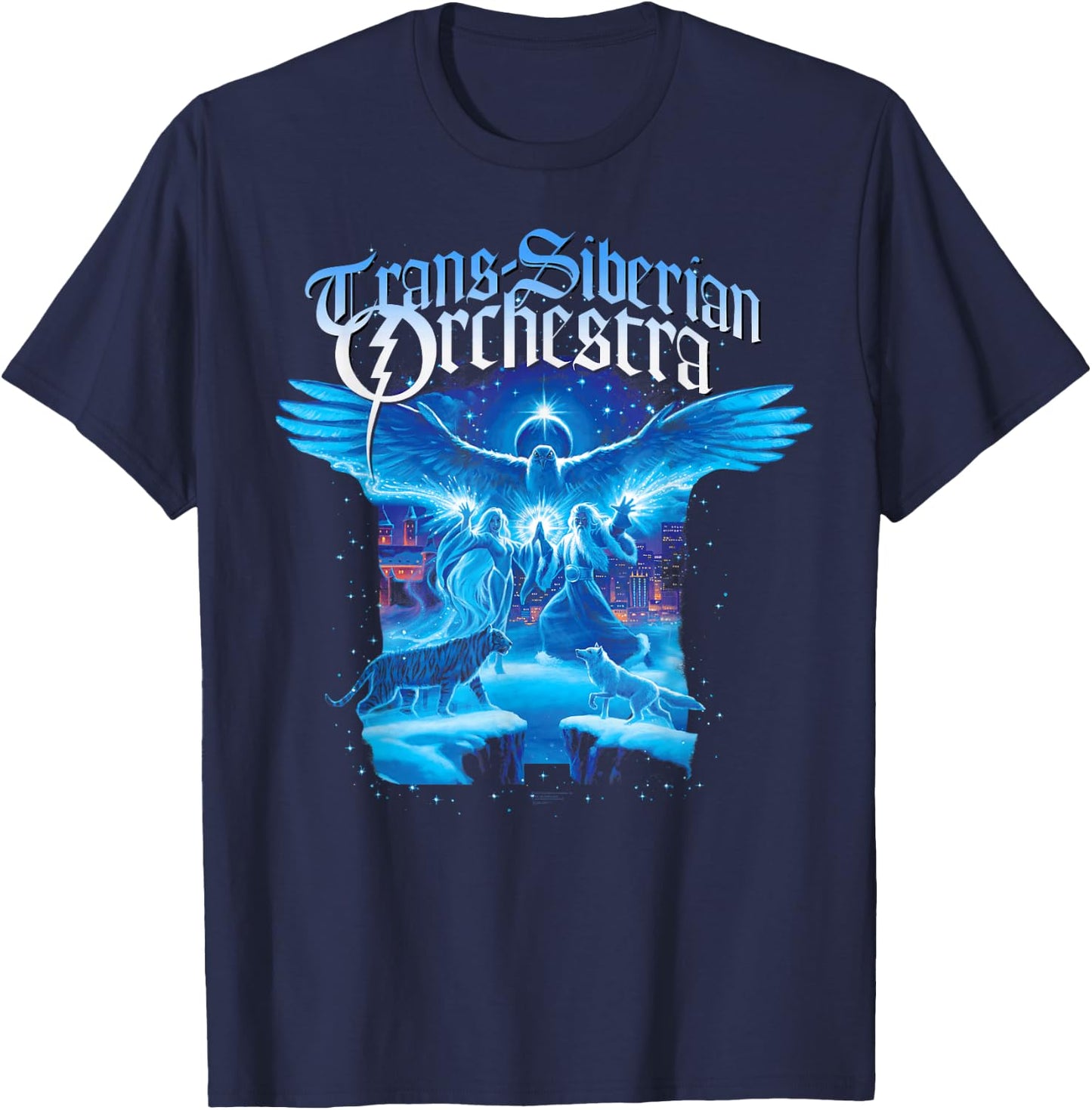 Trans-Siberian Orchestra - Winter Wizard , black T-Shirt - T-Shirt | Navy