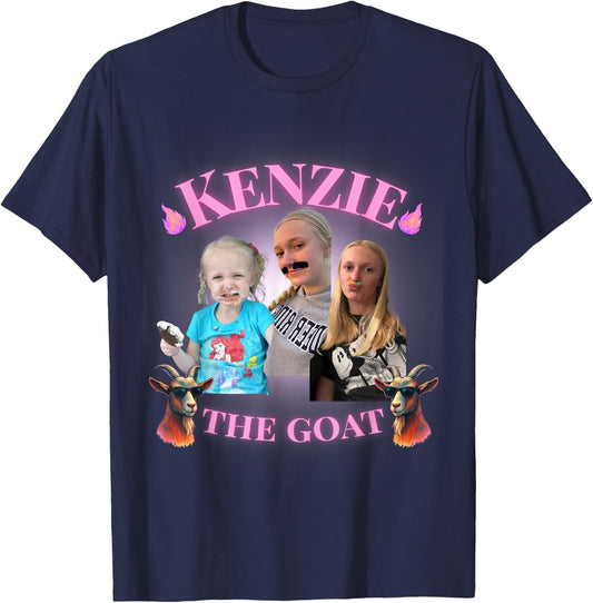 Kenzie is the Goat T-Shirt - T-Shirt | Navy