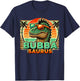 bubba saurus dinosaur dad father's day Bubbasaurus T-Shirt - T-Shirt | Navy