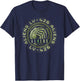 Aliens Lv-Fourtwentysix Facehugger Neon Big Chest Text Logo T-Shirt - T-Shirt | Navy