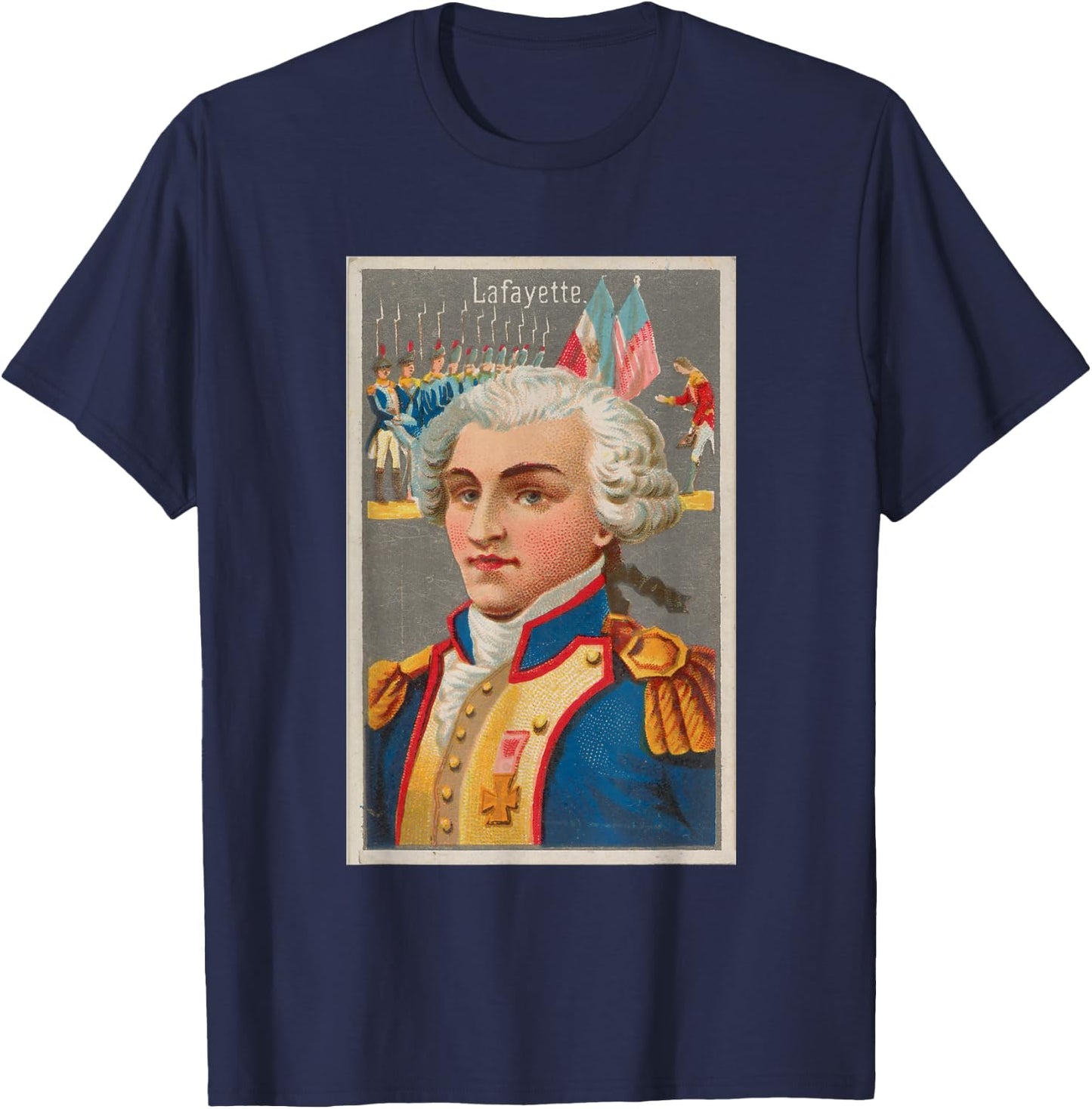 Marquis de Lafayette T Shirt T-Shirt - T-Shirt | Navy
