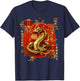 Year of the Snake 2025 Happy New Year Lucky Snake 2025 T-Shirt - T-Shirt | Navy