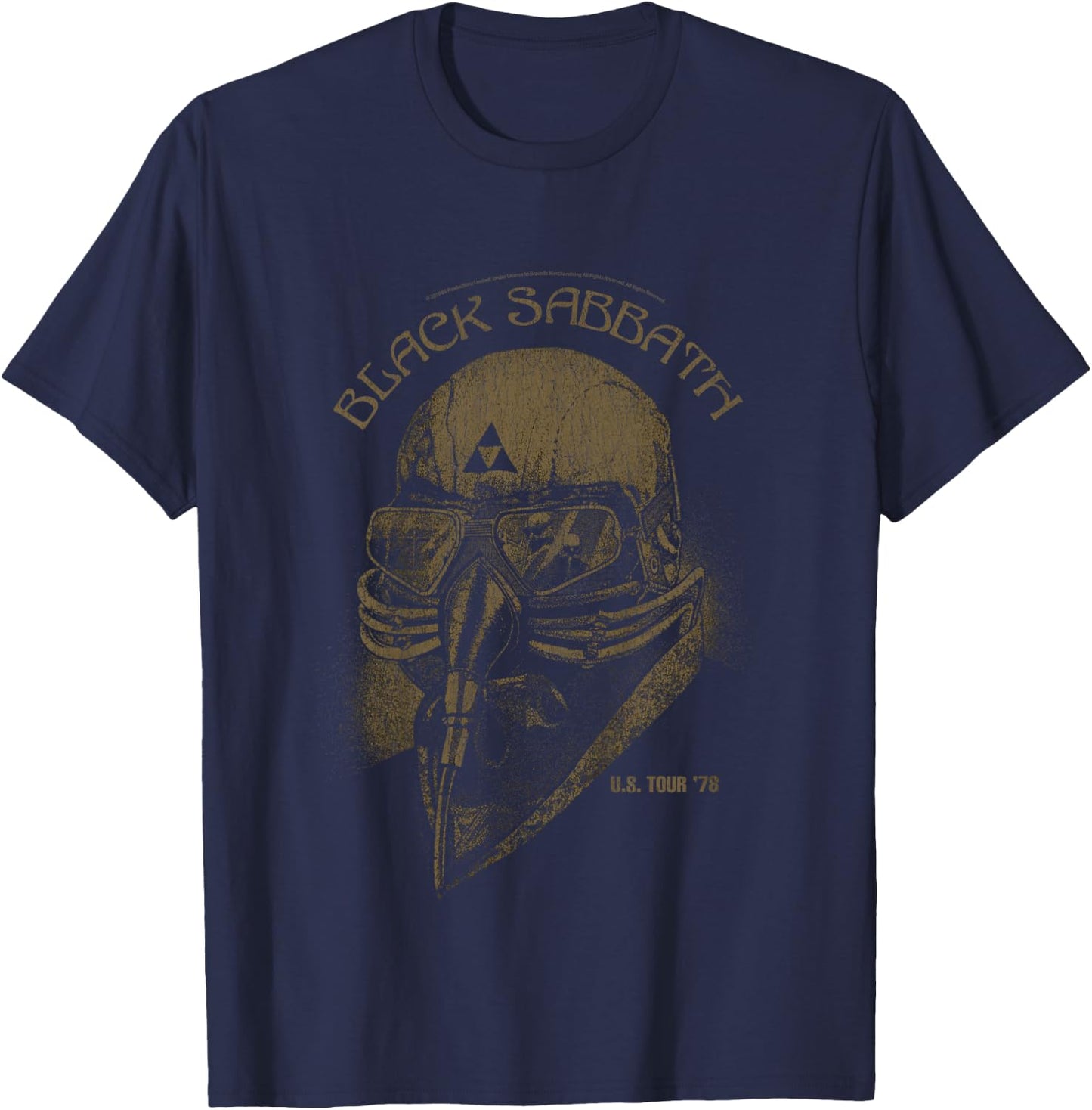 Kinder Black Sabbath Offizielle U.S Tour '78 Kids T-Shirt - T-Shirt | Navy