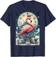 Flamingo tarot card T-Shirt - T-Shirt | Navy
