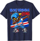 King of Cape Verde dabbing Cape Verde Flag Children's Pride , Black, S T-Shirt - T-Shirt | Navy