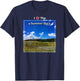 I Love the Summer Sky by Julie Neway T-Shirt - T-Shirt | Navy