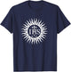 IHS Symbol Monogramme DE JÉSUS CHRISTOGRAMME Manche Longue T-Shirt - T-Shirt | Navy