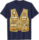 Adult Kids Halloween Paleontologist Dinosaur Hunter Costume T-Shirt - T-Shirt | Navy