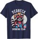 Redneck Hillbilly Raccoon White Party Costume, Black, S T-Shirt - T-Shirt | Navy