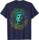 Medusa Greek Mythology Snake Hair T-Shirt - T-Shirt | Navy