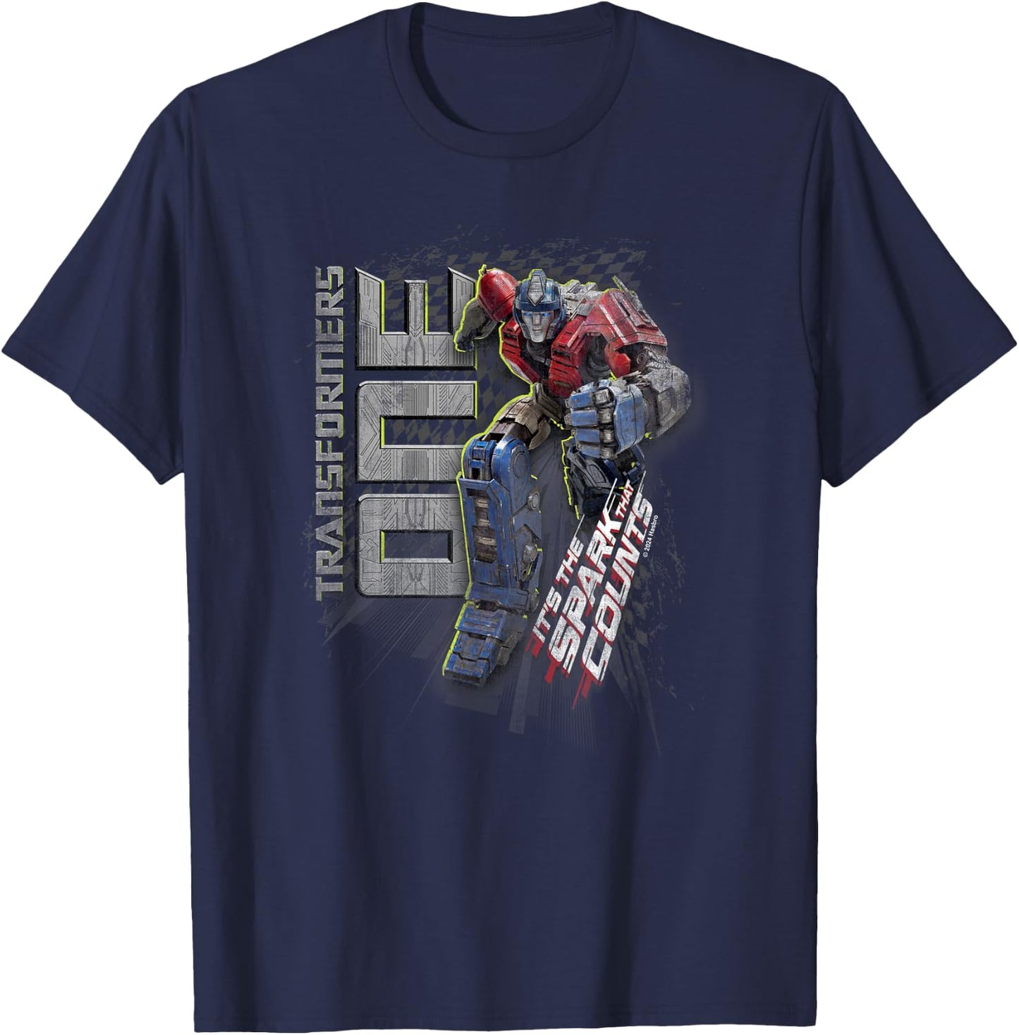 TRANSFORMERS ONE Orion Pax Run T-Shirt - T-Shirt | Navy