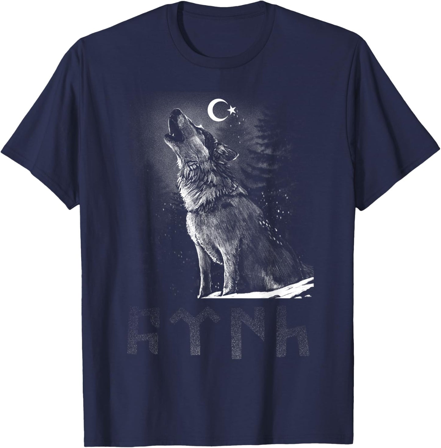 Episode von Ergenekon Bozkurt Göktürk Türk Zitat Ay-Yildiz T-Shirt - T-Shirt | Navy