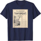 The Adventures of Tom Sawyer (1876) , Black, S T-Shirt - T-Shirt | Navy