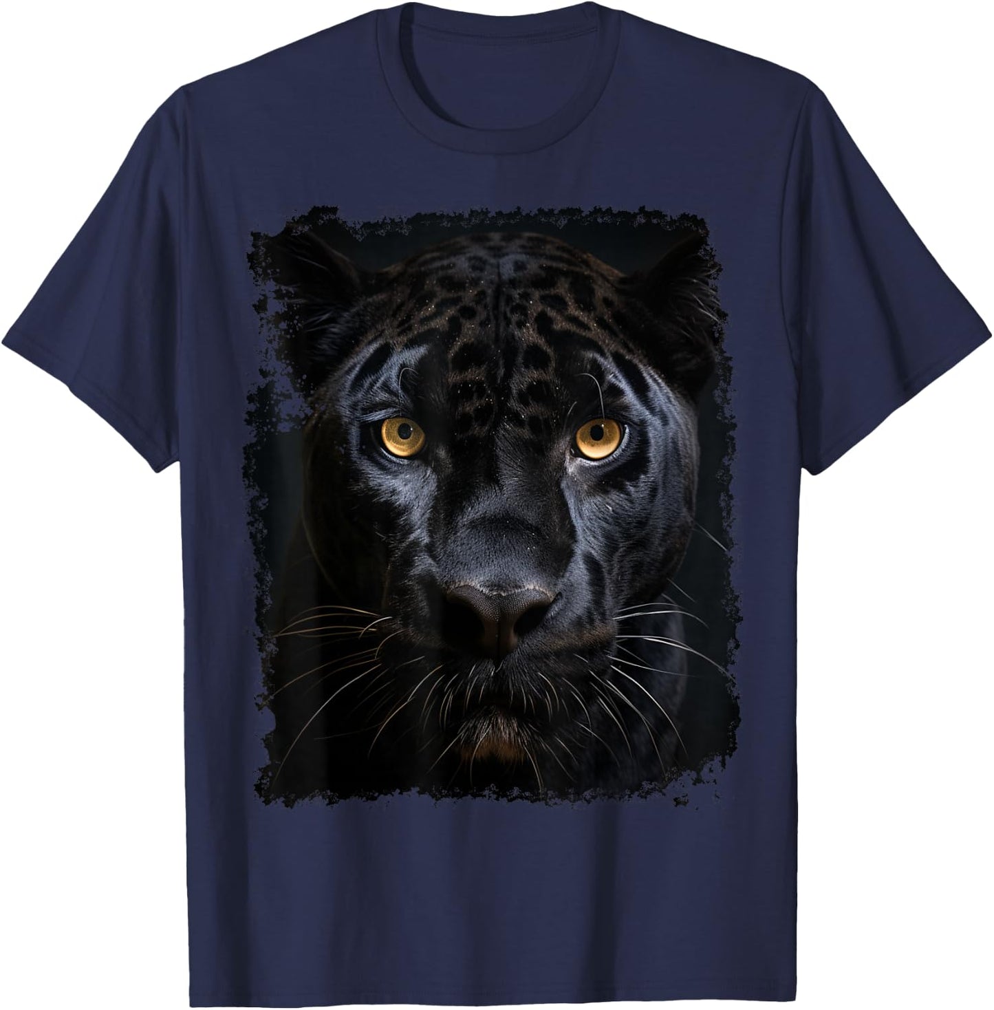 Noah&Friends Panther Black T-Shirt - T-Shirt | Navy