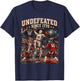 Undefeated Since 1776 2026 Vintage 4th of July Basketball T-Shirt - T-Shirt | Navy