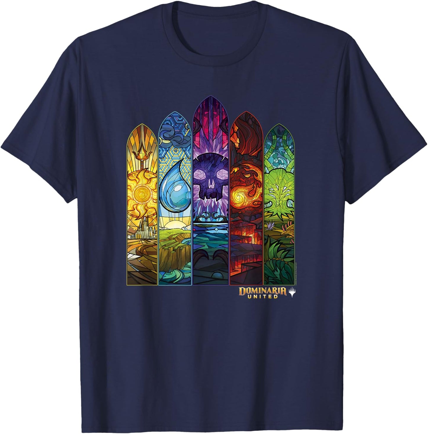 Magic: The Gathering Dominaria United Windows T-Shirt - T-Shirt | Navy