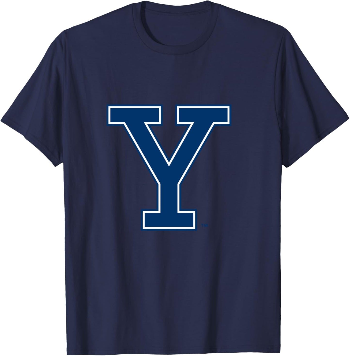 Yale Bulldogs | Produit officiel de l'Université NCAA | YALE005 Manche Longue T-Shirt - T-Shirt | Navy