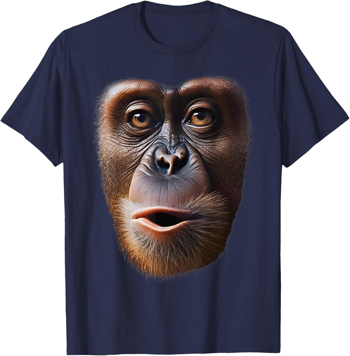 Funny Monkey T-Shirt - T-Shirt | Navy
