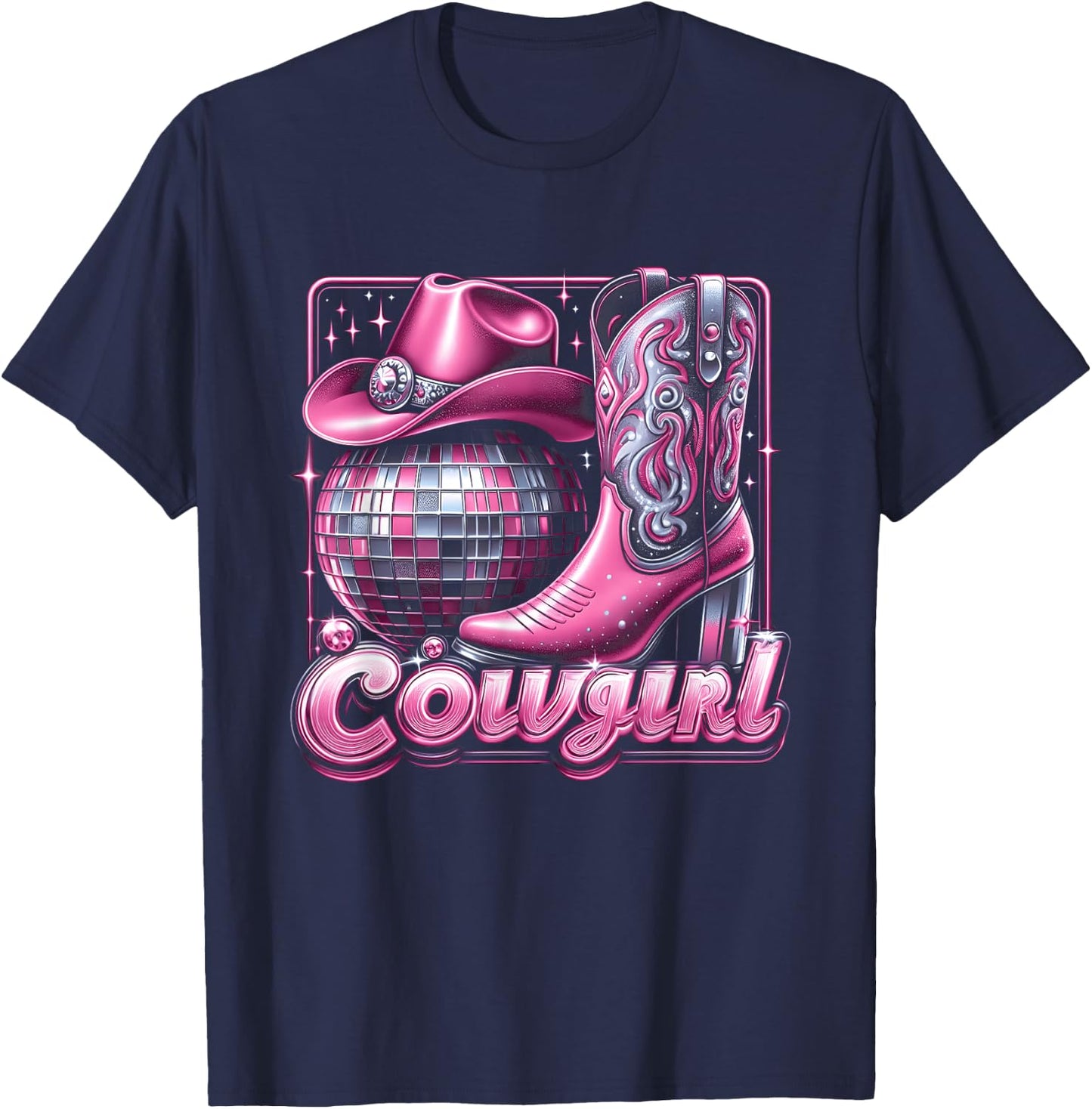 Girl Coastal T-Shirt - T-Shirt | Navy