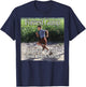 Forrest Gump Just Felt Like Running Photo Panel T-Shirt - T-Shirt | Navy